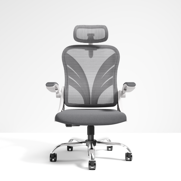 HOLLUDLE Ergonomic Office Chair Foldable Chair for Small Spaces