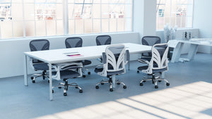 foldable office chair that stores easily under a desk
