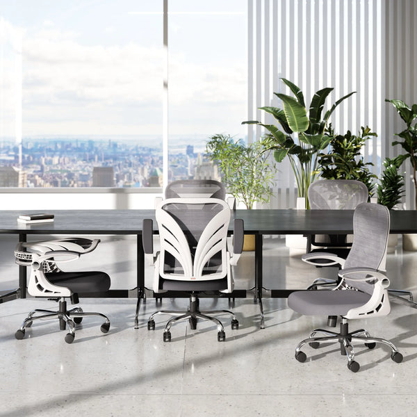 space saving folding office chair for temporary use