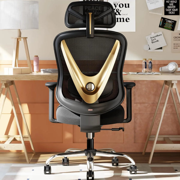 ergonomic desk chair for neck and shoulder pain