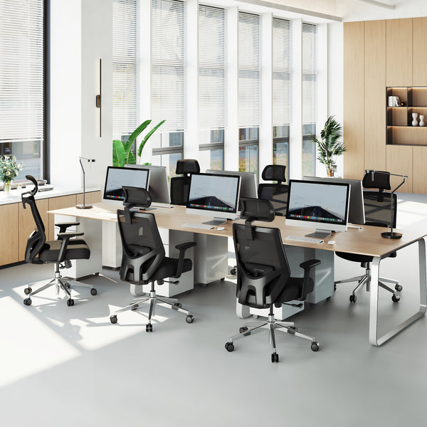 【New Arrivals】HOLLUDLE Ergonomic Office Chair Ease Chair for Home and Office