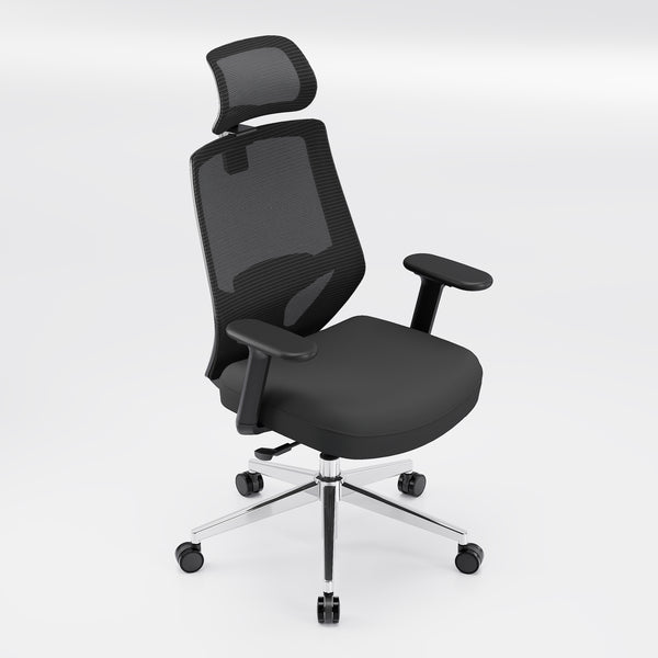 【New Arrivals】HOLLUDLE Ergonomic Office Chair Ease Chair for Home and Office