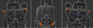 ergonomic chair with strong lumbar support