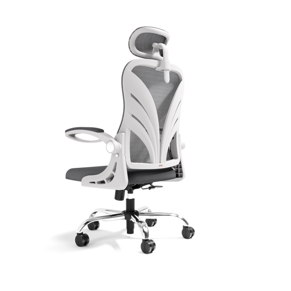 HOLLUDLE Ergonomic Office Chair Foldable Chair for Small Spaces