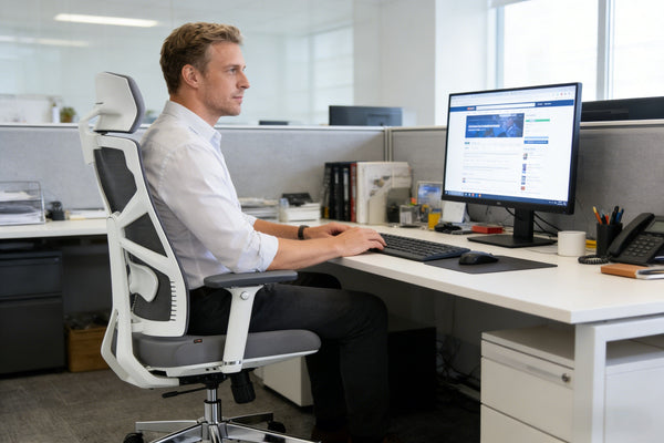 Holludle Ergonomic Office Chair – Shaper Chair for All-Day Comfort