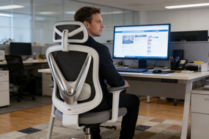 Holludle Ergonomic Office Chair – V Chair for Modern Support and Style