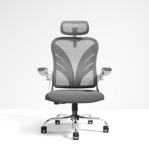HOLLUDLE Ergonomic Office Chair Foldable Chair for Small Spaces