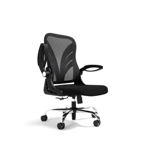 HOLLUDLE Ergonomic Office Chair Foldable Chair for Small Spaces