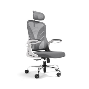 HOLLUDLE Ergonomic Office Chair Foldable Chair for Small Spaces