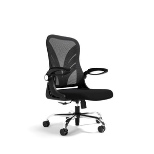 HOLLUDLE Ergonomic Office Chair Foldable Chair for Small Spaces