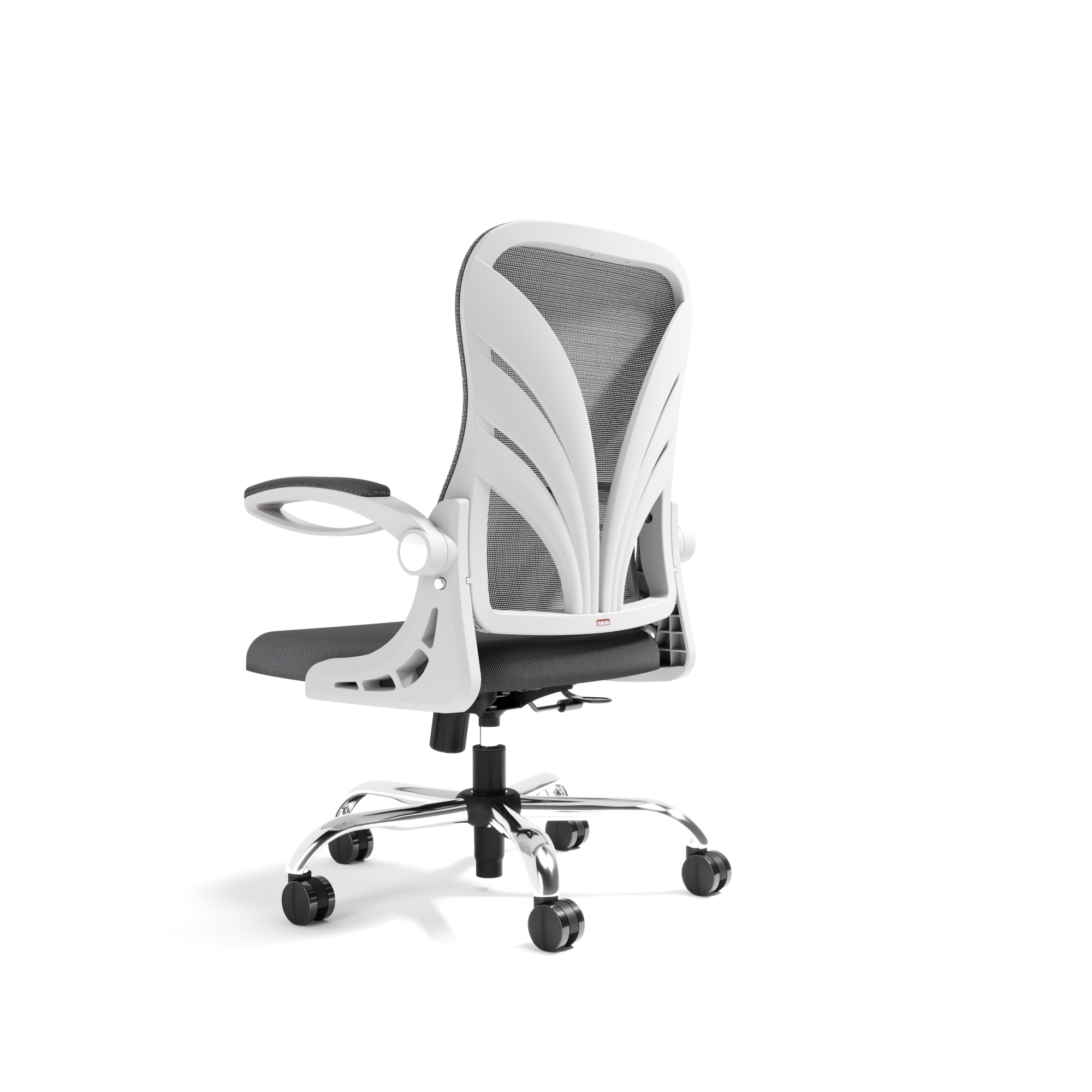 HOLLUDLE Ergonomic Office Chair Foldable Chair for Small Spaces