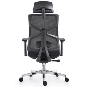 HOLLUDLE Ergonomic Office Chair Shaper Chair for All-Day Comfort