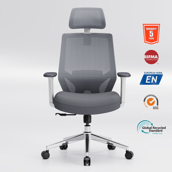 【New Arrivals】HOLLUDLE Ergonomic Office Chair Ease Chair for Home and Office