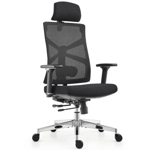 HOLLUDLE Ergonomic Office Chair Shaper Chair for All-Day Comfort