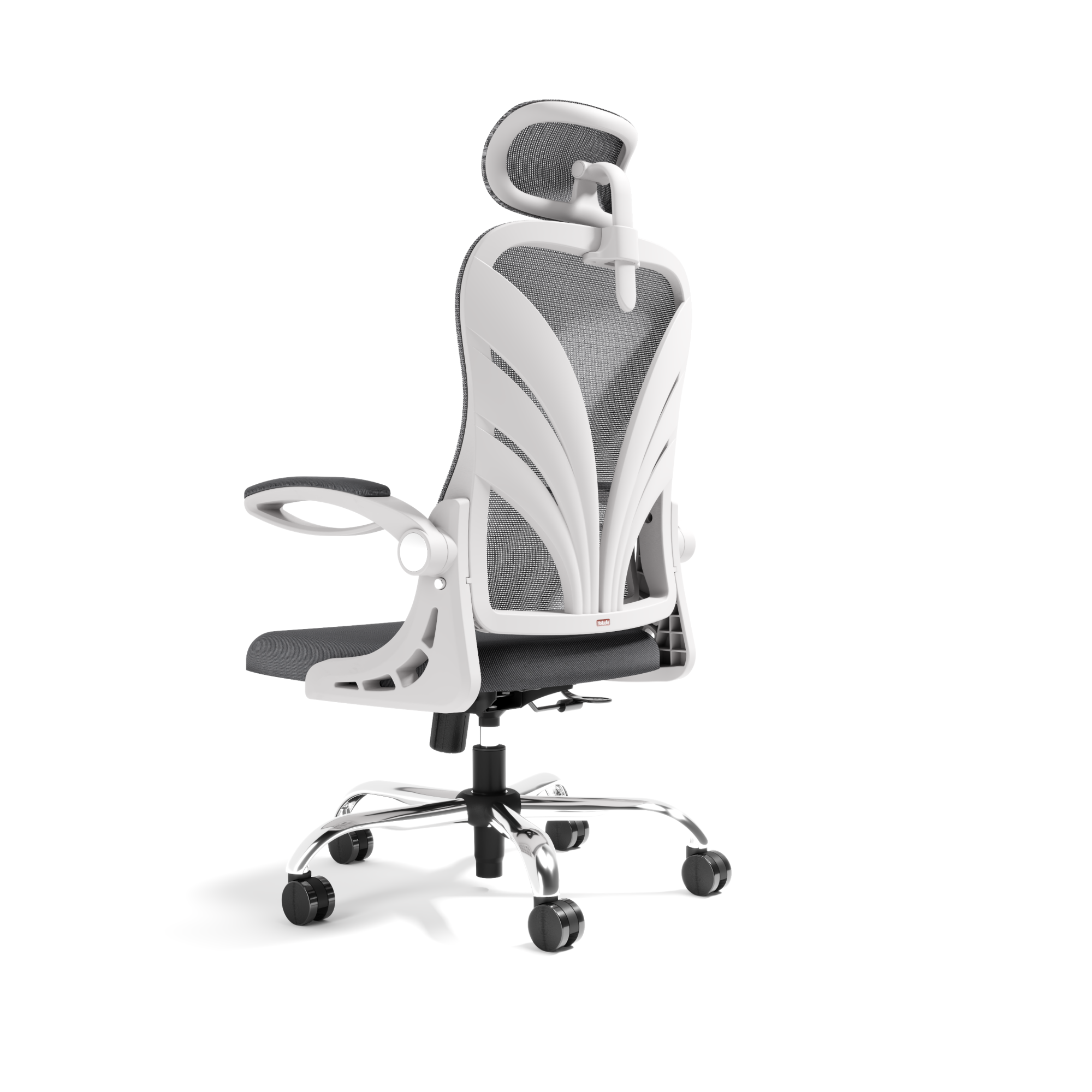 HOLLUDLE Ergonomic Office Chair Foldable Chair for Small Spaces