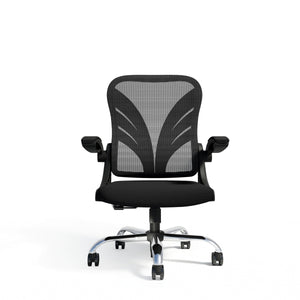 HOLLUDLE Ergonomic Office Chair Foldable Chair for Small Spaces