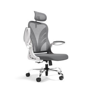 HOLLUDLE Ergonomic Office Chair Foldable Chair for Small Spaces
