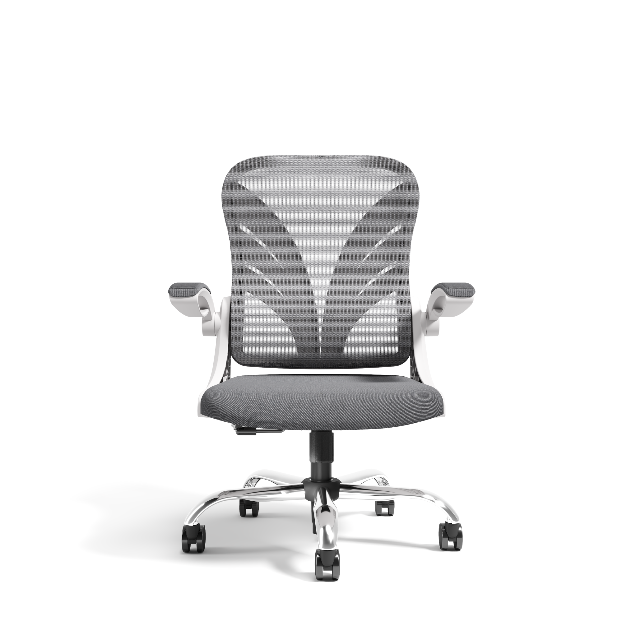 HOLLUDLE Ergonomic Office Chair Foldable Chair for Small Spaces