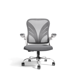 HOLLUDLE Ergonomic Office Chair Foldable Chair for Small Spaces