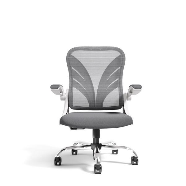 HOLLUDLE Ergonomic Office Chair Foldable Chair for Small Spaces